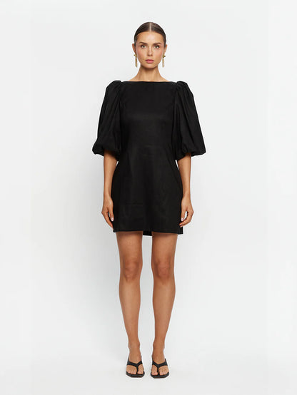 KIVARI - Cleo Bubble Sleeve Mini Dress