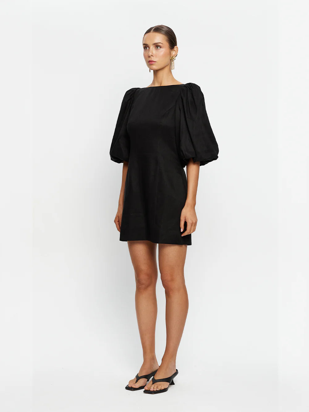 KIVARI - Cleo Bubble Sleeve Mini Dress