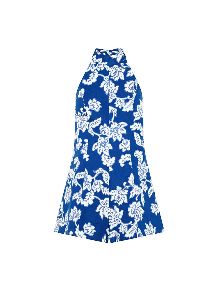 KIVARI - Linda Playsuit | Blue Butter