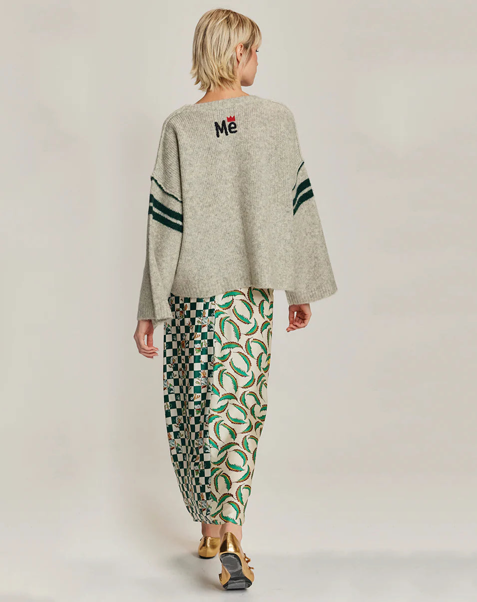Me369 - Laurel Sporty Jade Sweater