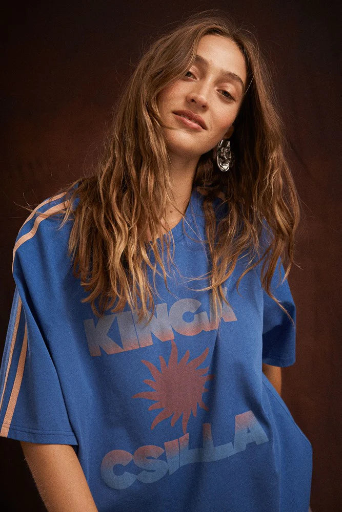 Kinga Csilla - Sunset Tee | Blue