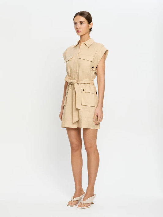 KIVARI - Sadie Mini Dress | Cream KIVARI