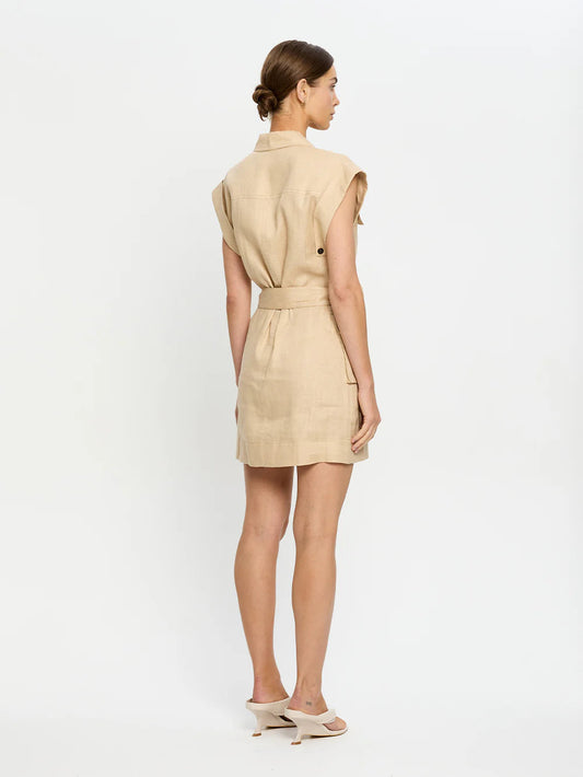 KIVARI - Sadie Mini Dress | Cream KIVARI