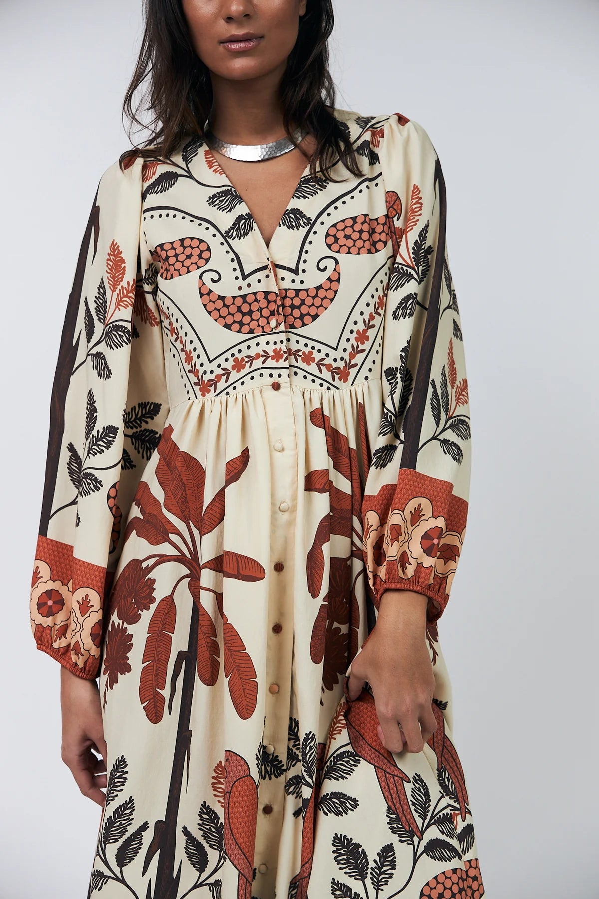 Lolly's Laundry - SaraiLL Maxi Dress | Creme