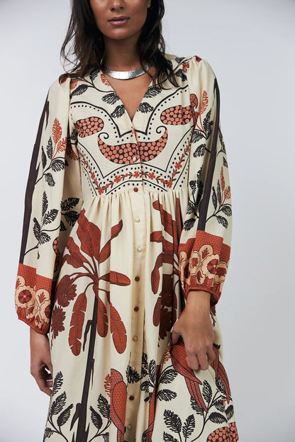Lolly's Laundry - SaraiLL Maxi Dress | Creme