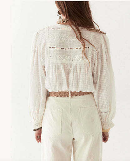 Maison Hotel - Sabine Blouse | Pear