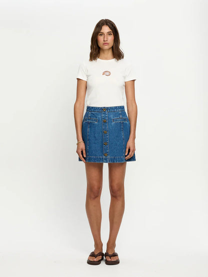 KIVARI - Shea Denim Skirt