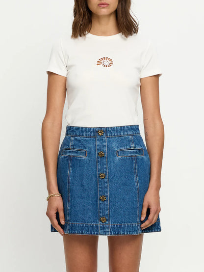 KIVARI - Shea Denim Skirt