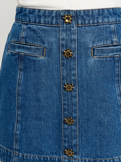 KIVARI - Shea Denim Skirt