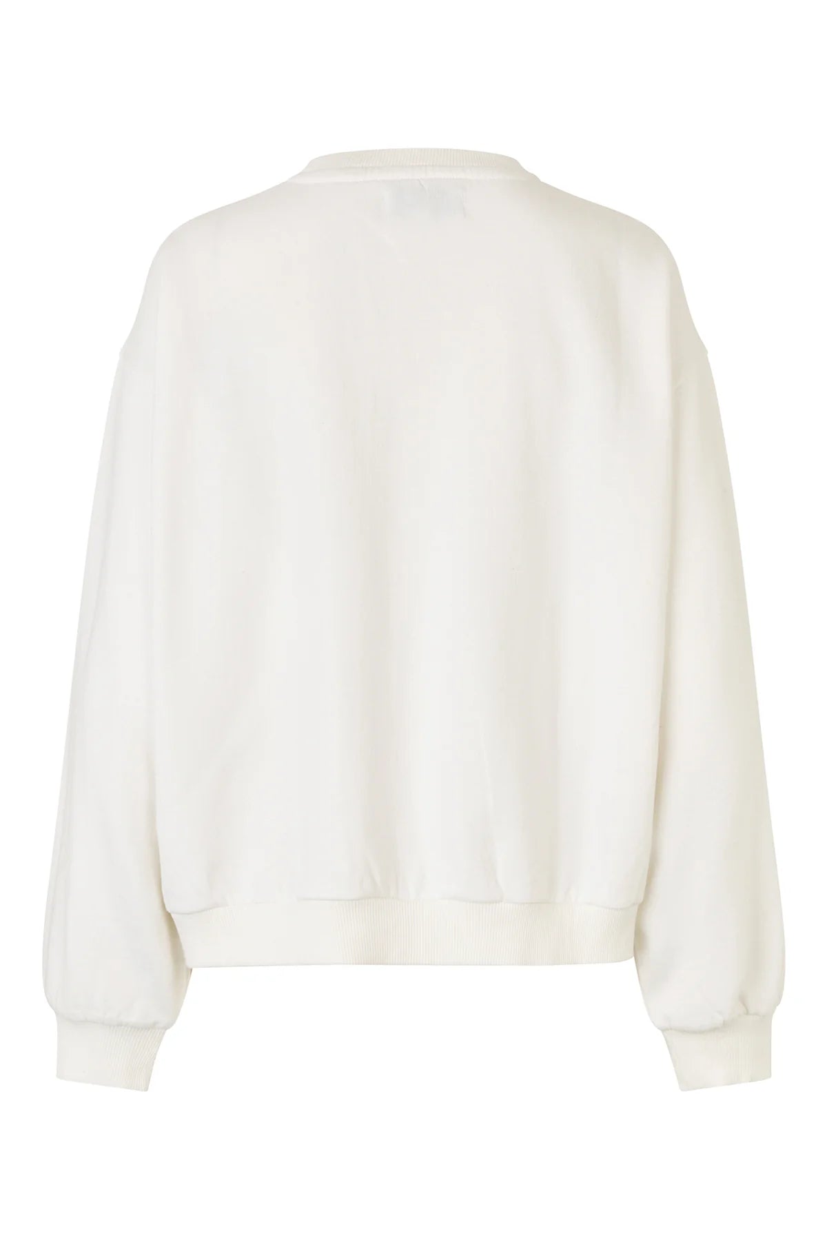 Lolly's Laundry - SydneyLL Leopard Sweatshirt | White