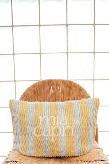 Mia Capri - Vacay Tote | Pale Blue