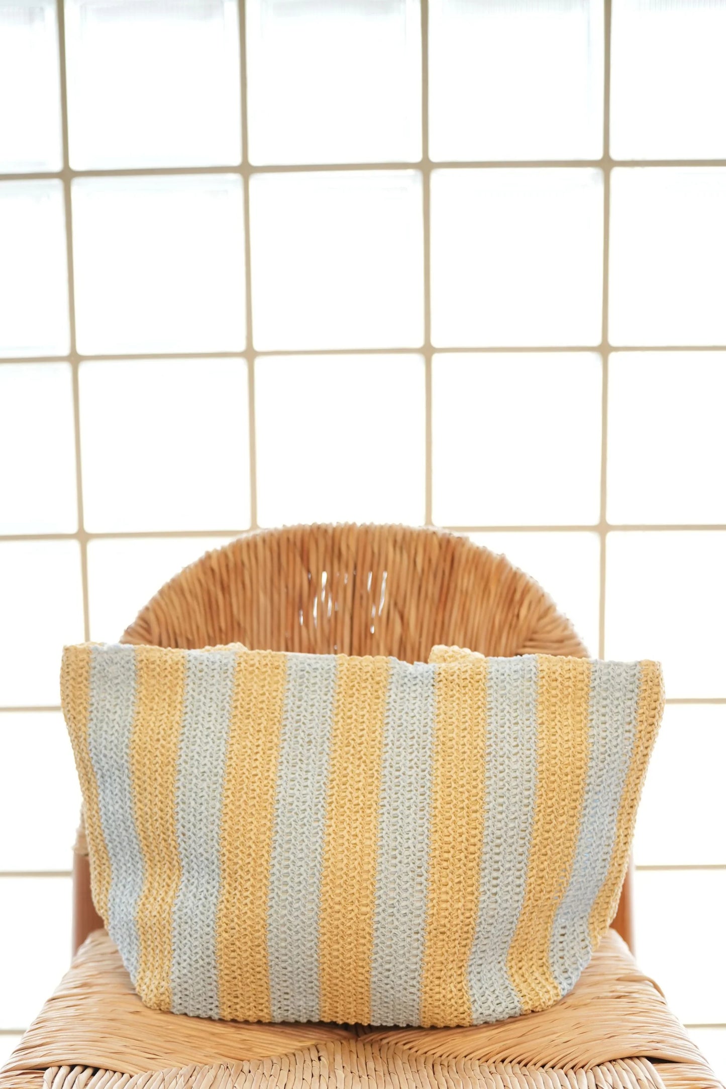 Mia Capri - Vacay Tote | Pale Blue