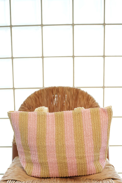 Mia Capri - Vacay Tote | Pale Pink