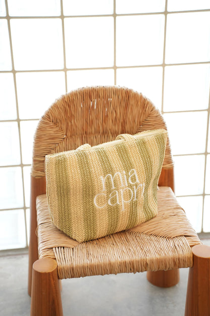Mia Capri - Vacay Tote | Sage Green