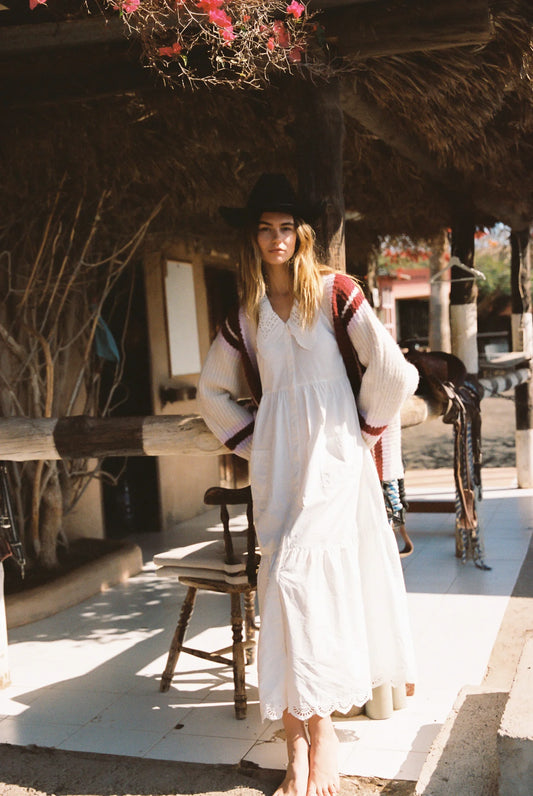 Kinga Csilla - Florence Tulip Tiered Maxi Dress