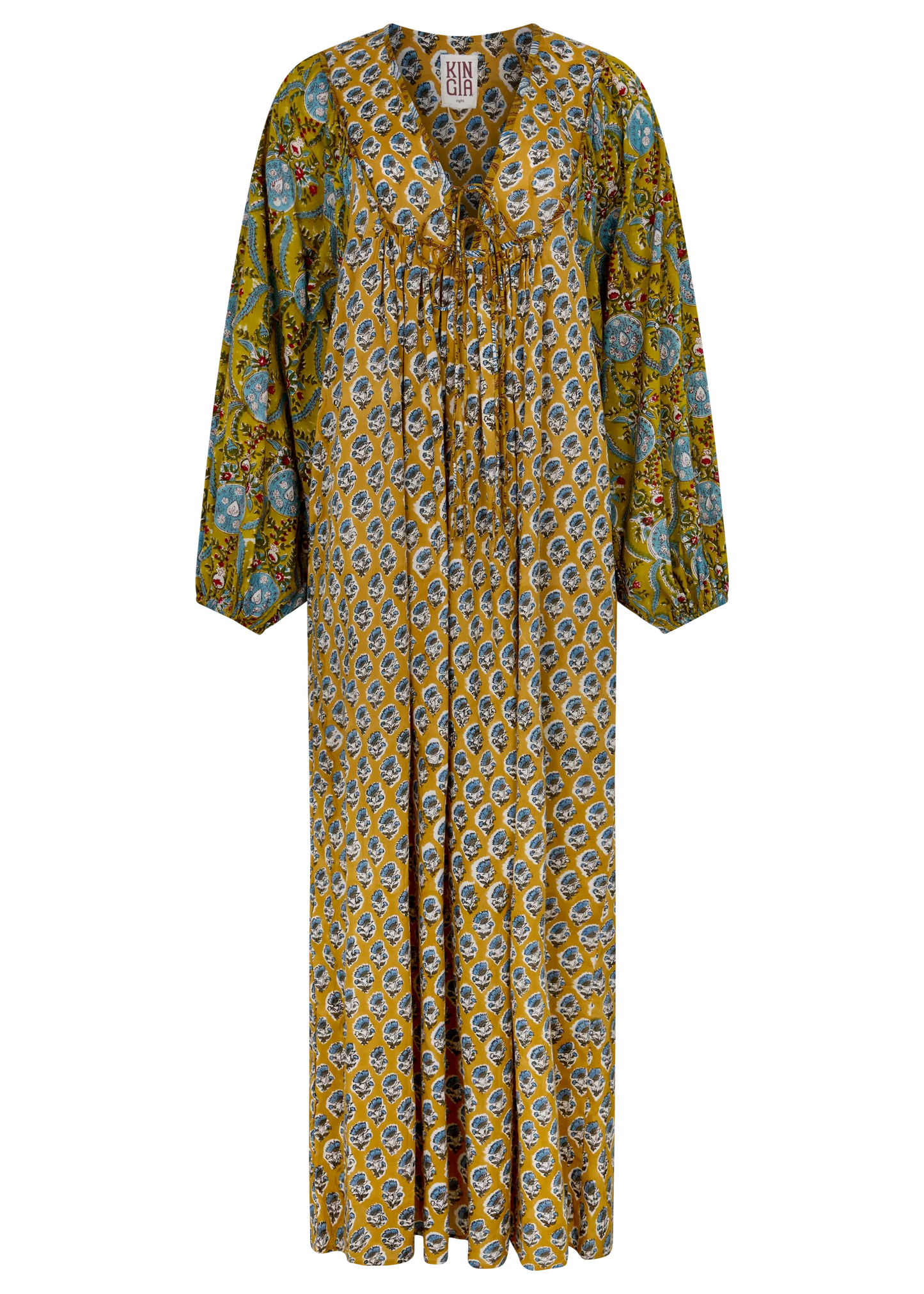 Kinga Csilla - Zoya Block Print Marrakech Dress