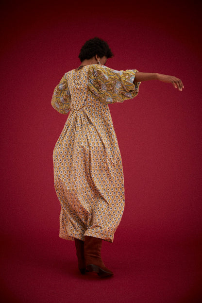 Kinga Csilla - Zoya Block Print Marrakech Dress