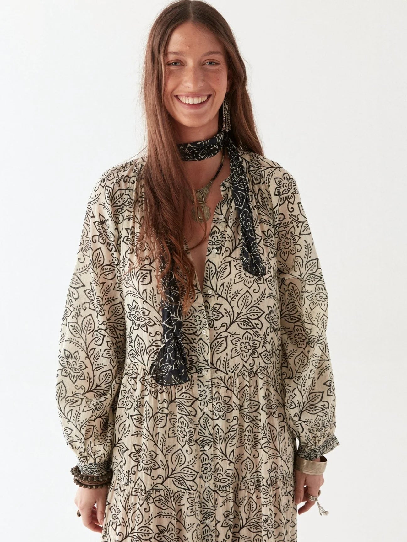 Maison Hotel - Antonia Dress | White