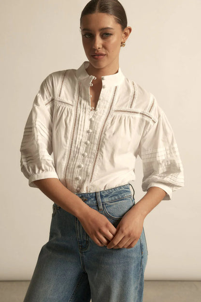 Zoe Kratzmann - Daydream Top | Porcelain