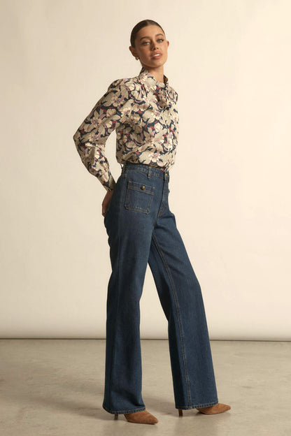 Zoe Kratzmann - Fete Top | Berry Garden