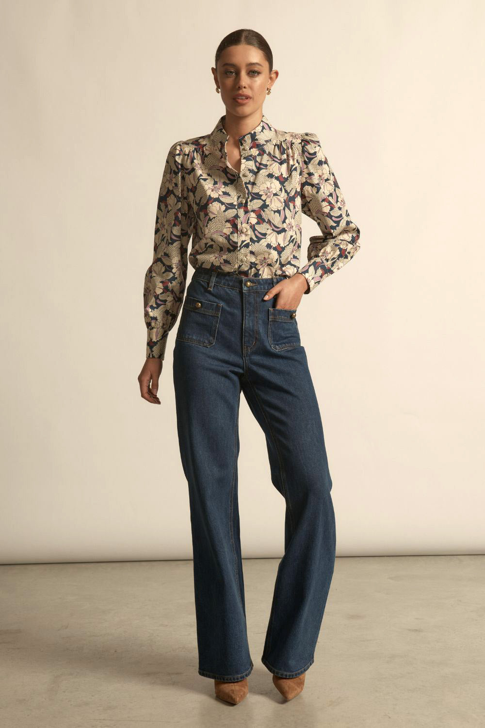 Zoe Kratzmann - Fete Top | Berry Garden