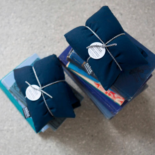 Salus - Organic Heat Pillow | Lavender & Jasmine (Denim)