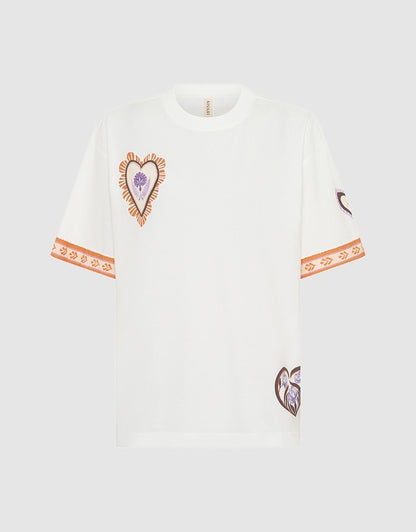 KIVARI - Marit Oversized Tee | Ivory