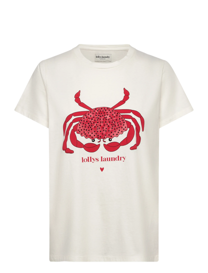 Lolly's Laundry - RomaLL Crab T-Shirt | White