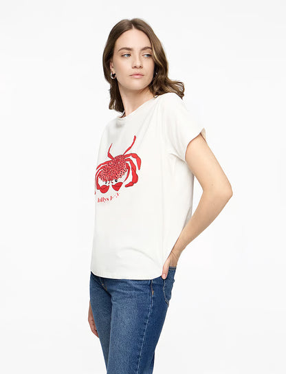 Lolly's Laundry - RomaLL Crab T-Shirt | White