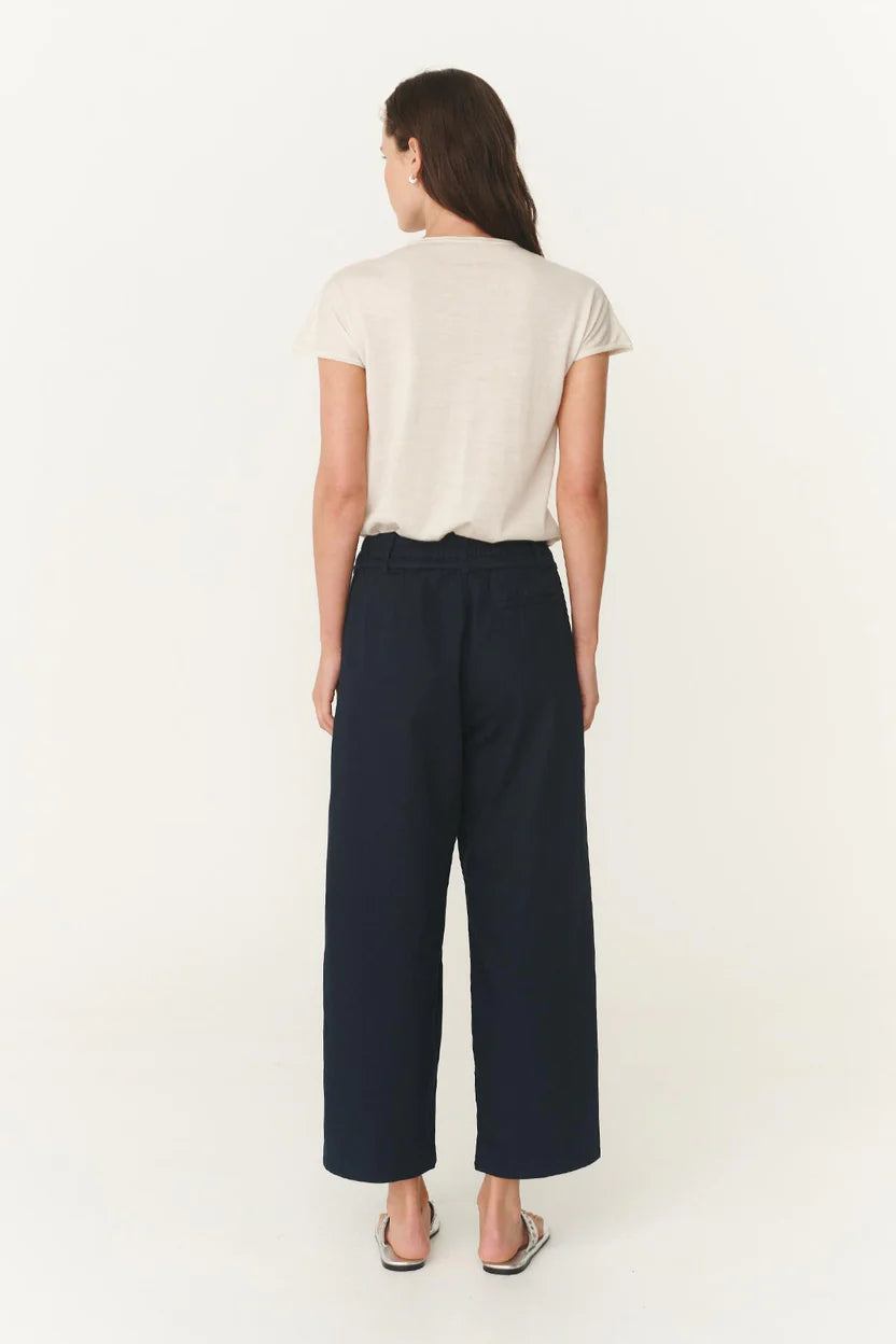 Rowie - Maryanne Barrel Leg Pants | Ink