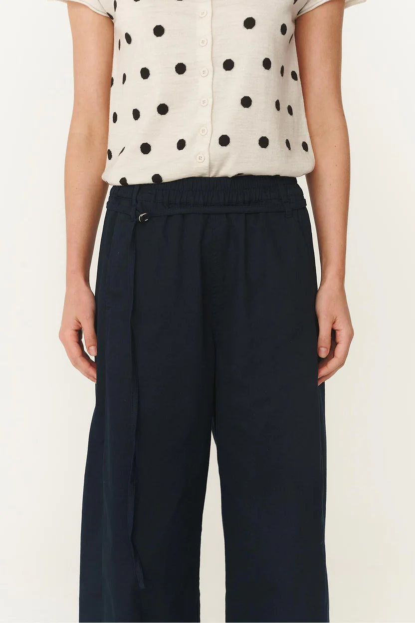Rowie - Maryanne Barrel Leg Pants | Ink