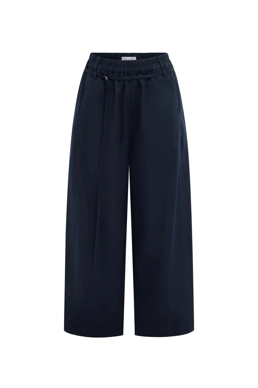 Rowie - Maryanne Barrel Leg Pants | Ink