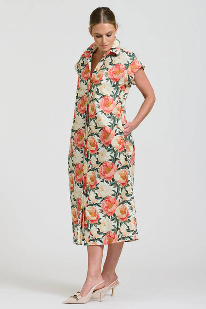 Shirty - The Fifi Shirt Dress | Peony