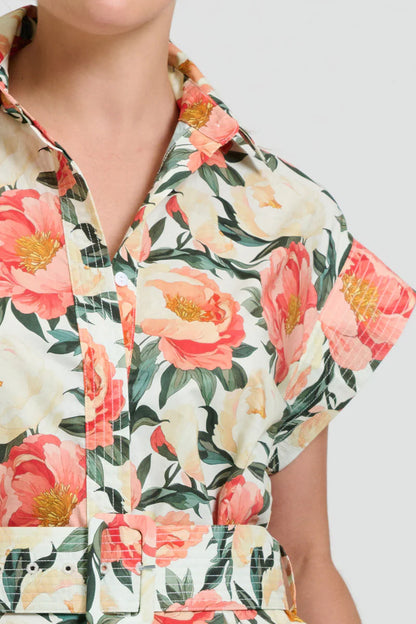 Shirty - The Fifi Shirt Dress | Peony