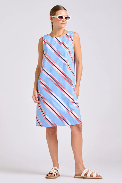 Shirty - The Sara Shift Dress | Nautical Strip