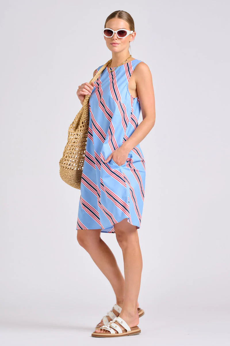 Shirty - The Sara Shift Dress | Nautical Strip