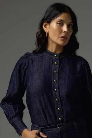 Zoe Kratzmann - Hanker Top | Dark Denim Zoe Kratzmann