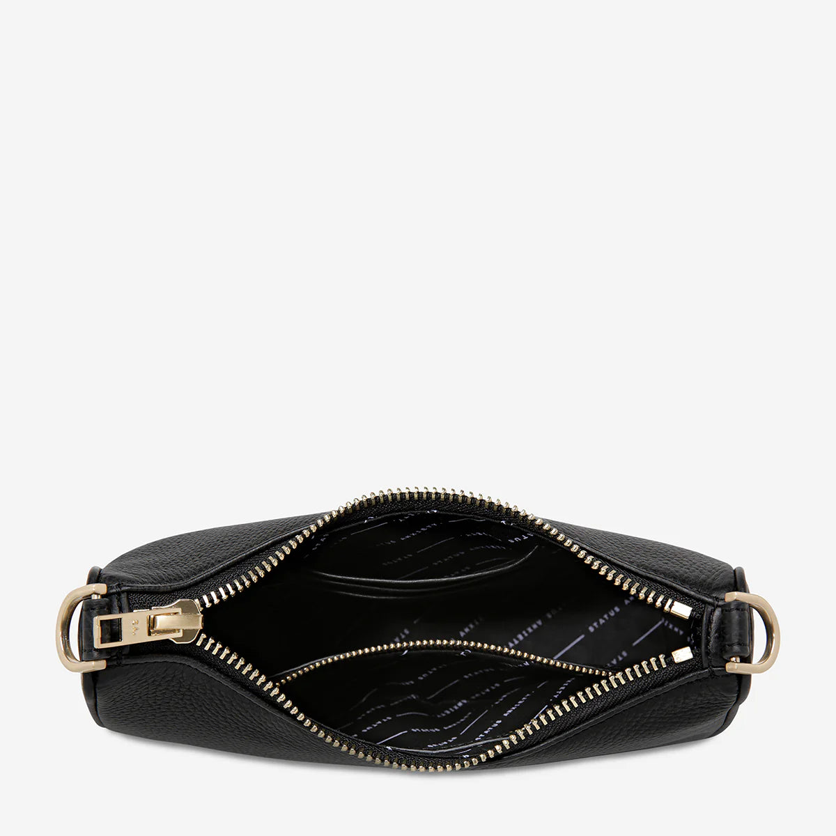 Status Anxiety - Look Both Ways Bag | Black/Brushed Gold