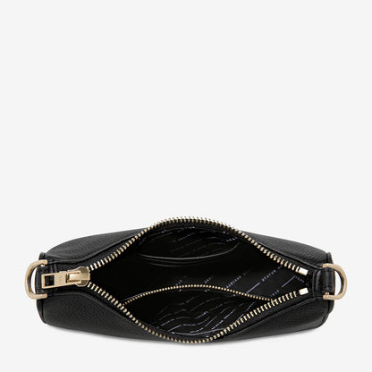 Status Anxiety - Look Both Ways Bag | Black/Brushed Gold