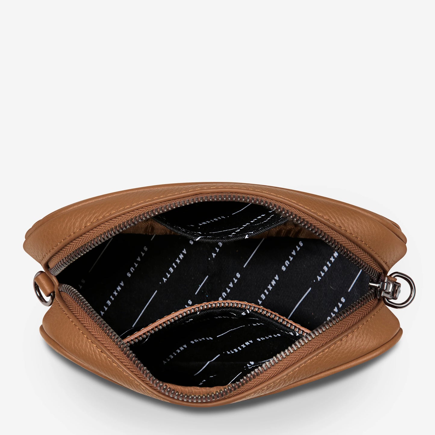 Status Anxiety -Plunder Bag With Dual Straps | Camel