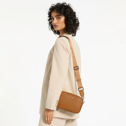 Status Anxiety -Plunder Bag With Dual Straps | Camel