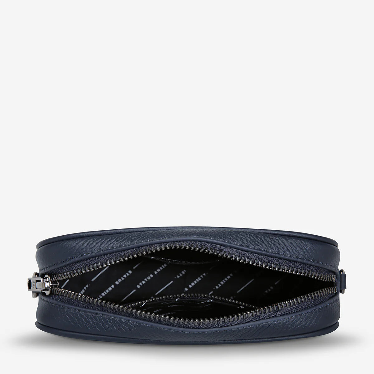 Status Anxiety -Plunder Bag With Dual Straps | Midnight Blue
