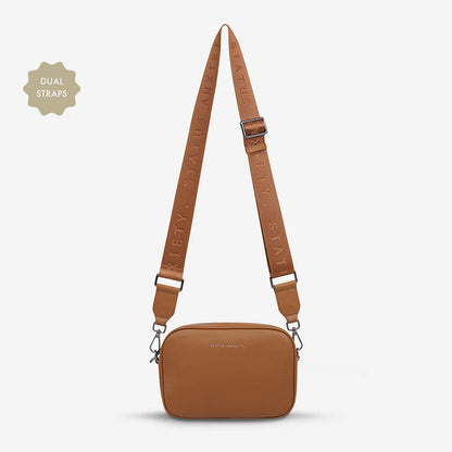 Status Anxiety -Plunder Bag With Dual Straps | Camel