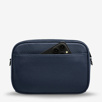 Status Anxiety -Plunder Bag With Dual Straps | Midnight Blue