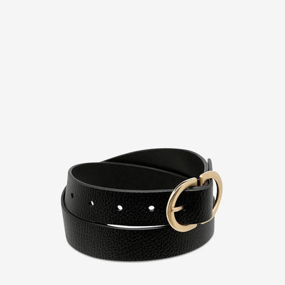 Status Anxiety - In Reverse Belt | Black/Gold