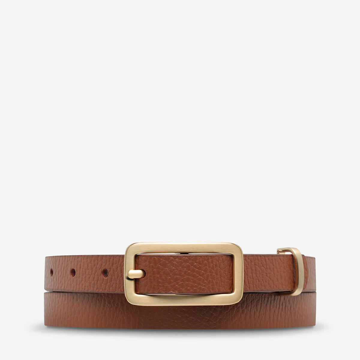 Status Anxiety - Muse Belt | Tan/Gold