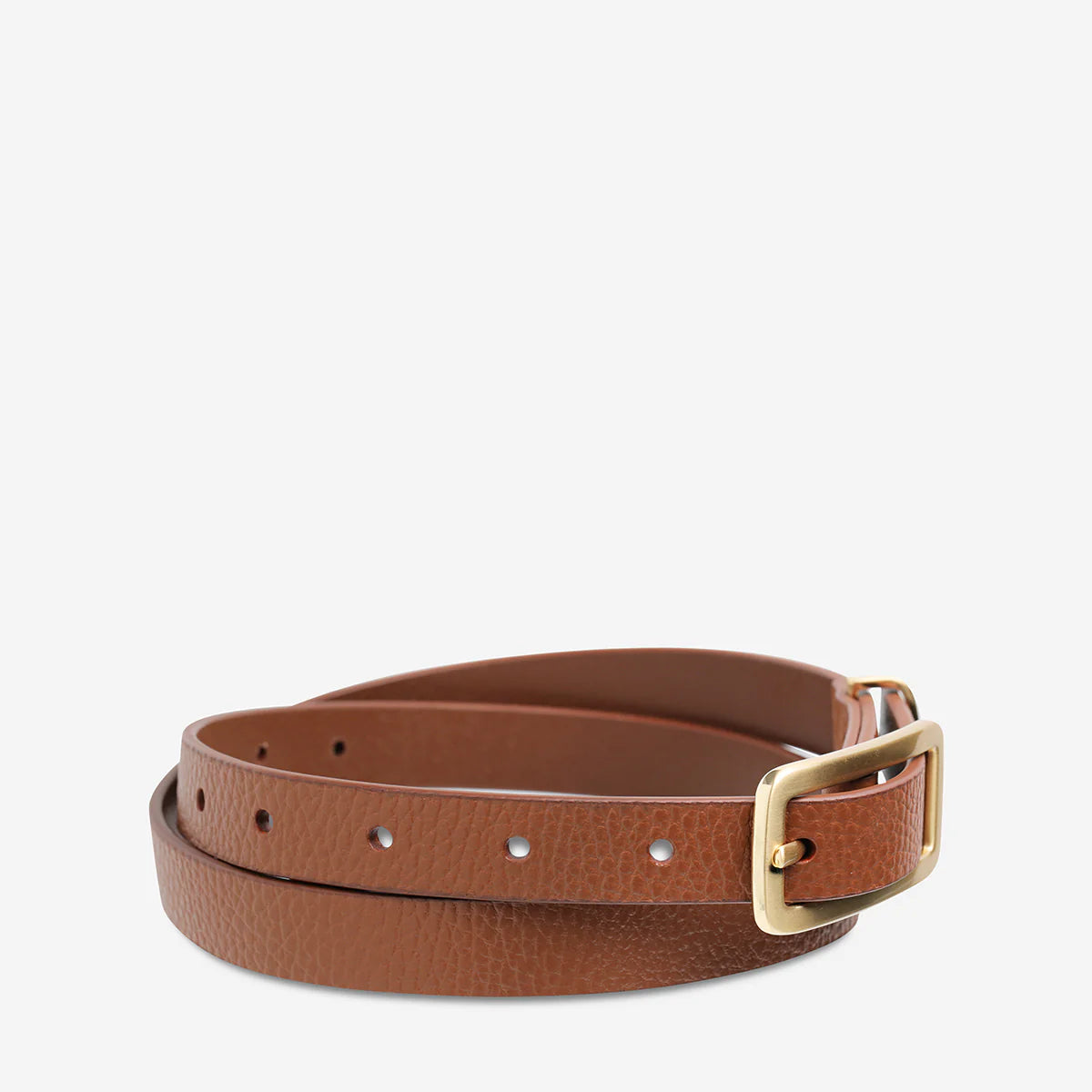 Status Anxiety - Muse Belt | Tan/Gold