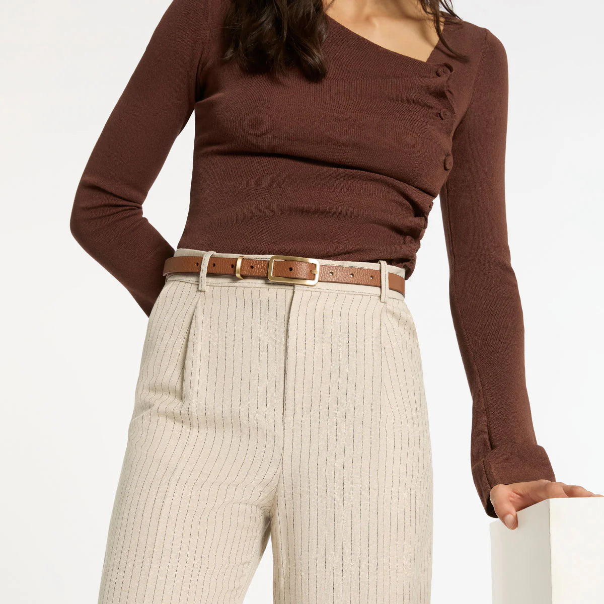 Status Anxiety - Muse Belt | Tan/Gold