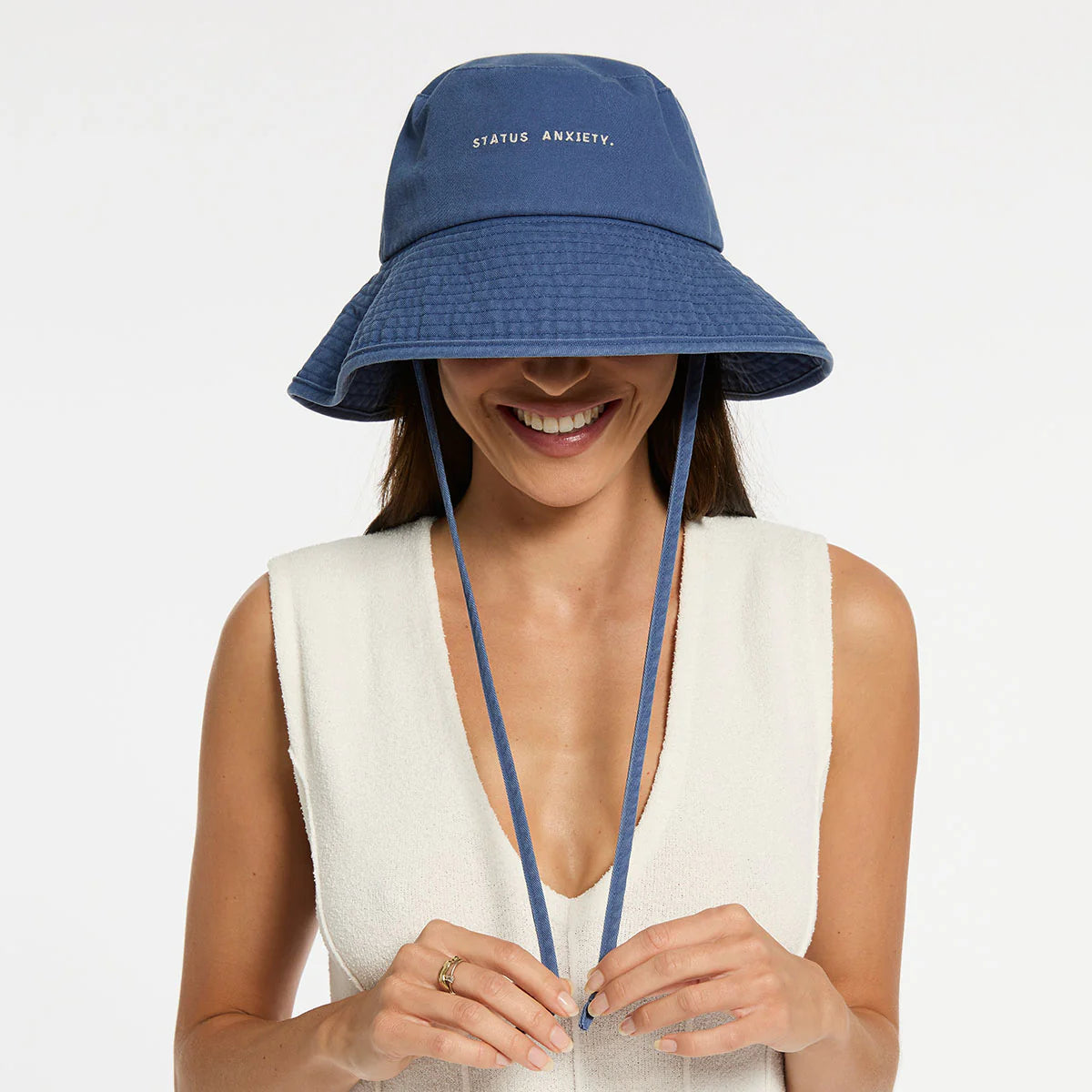 Status Anxiety - Golden Days Hat | French Blue
