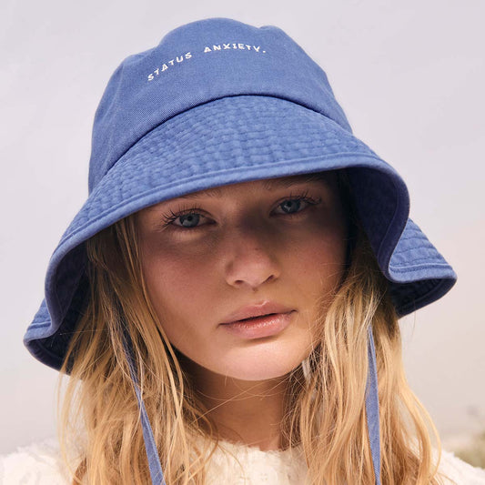 Status Anxiety - Golden Days Hat | French Blue